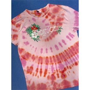 Tropical Tie Dye Tee